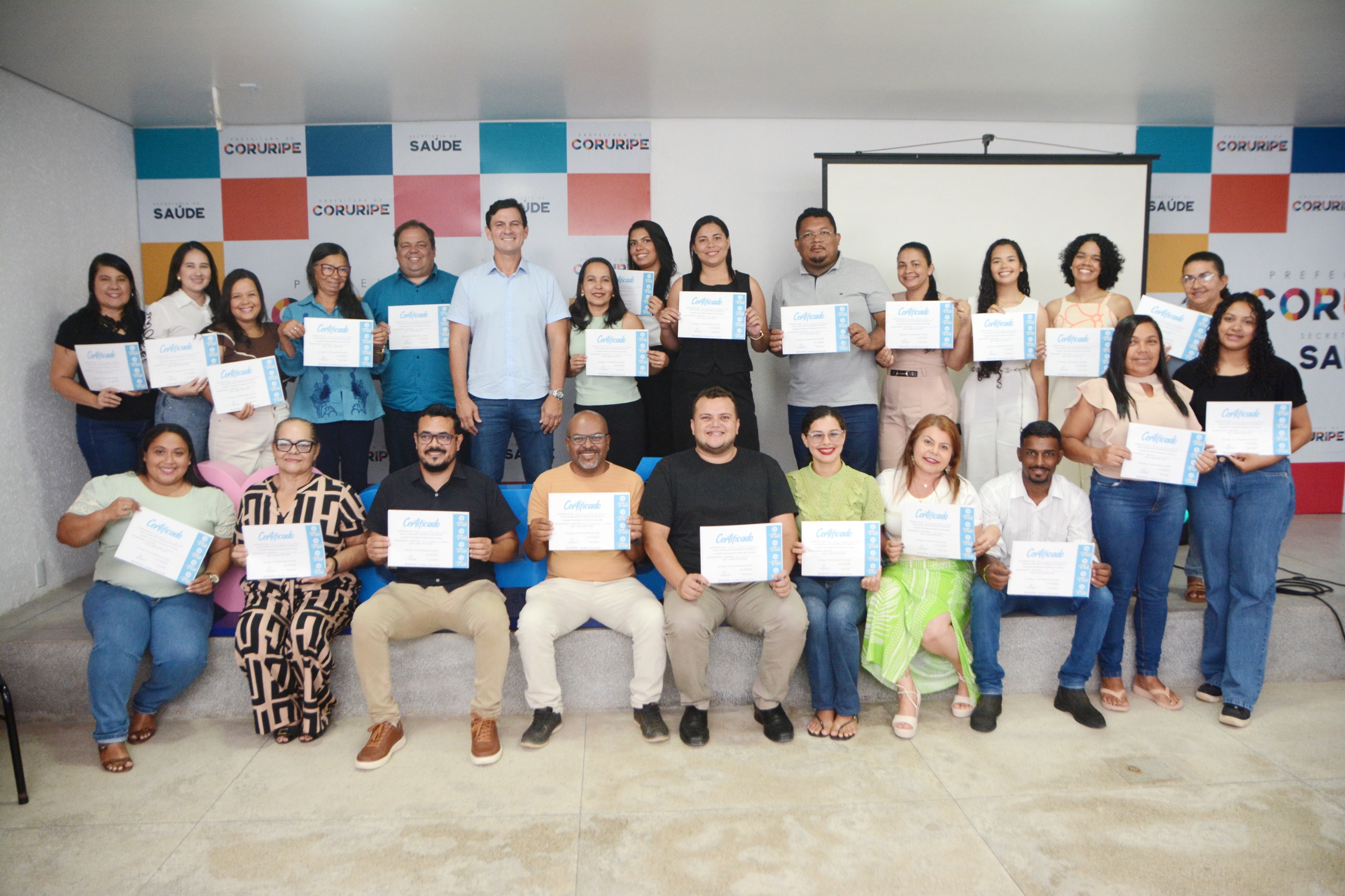 Prefeito Marcelo Beltrão empossa novos Conselheiros Municipais de Saúde e reforça a importância da entidade no fortalecimento do SUS